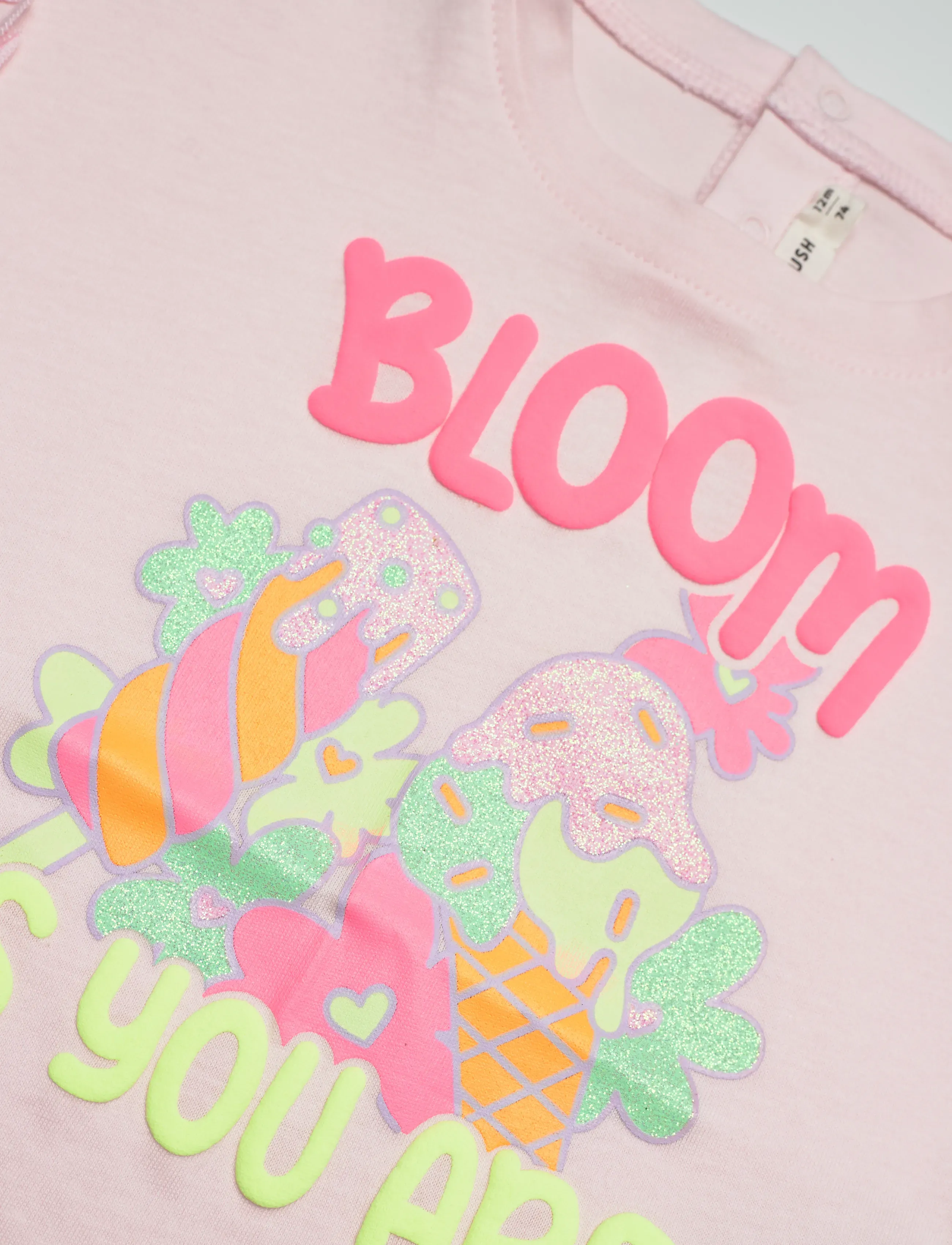 Billieblush - SHORT SLEEVES TEE-SHIRT - kortermede t-skjorter - pink  pale - 2