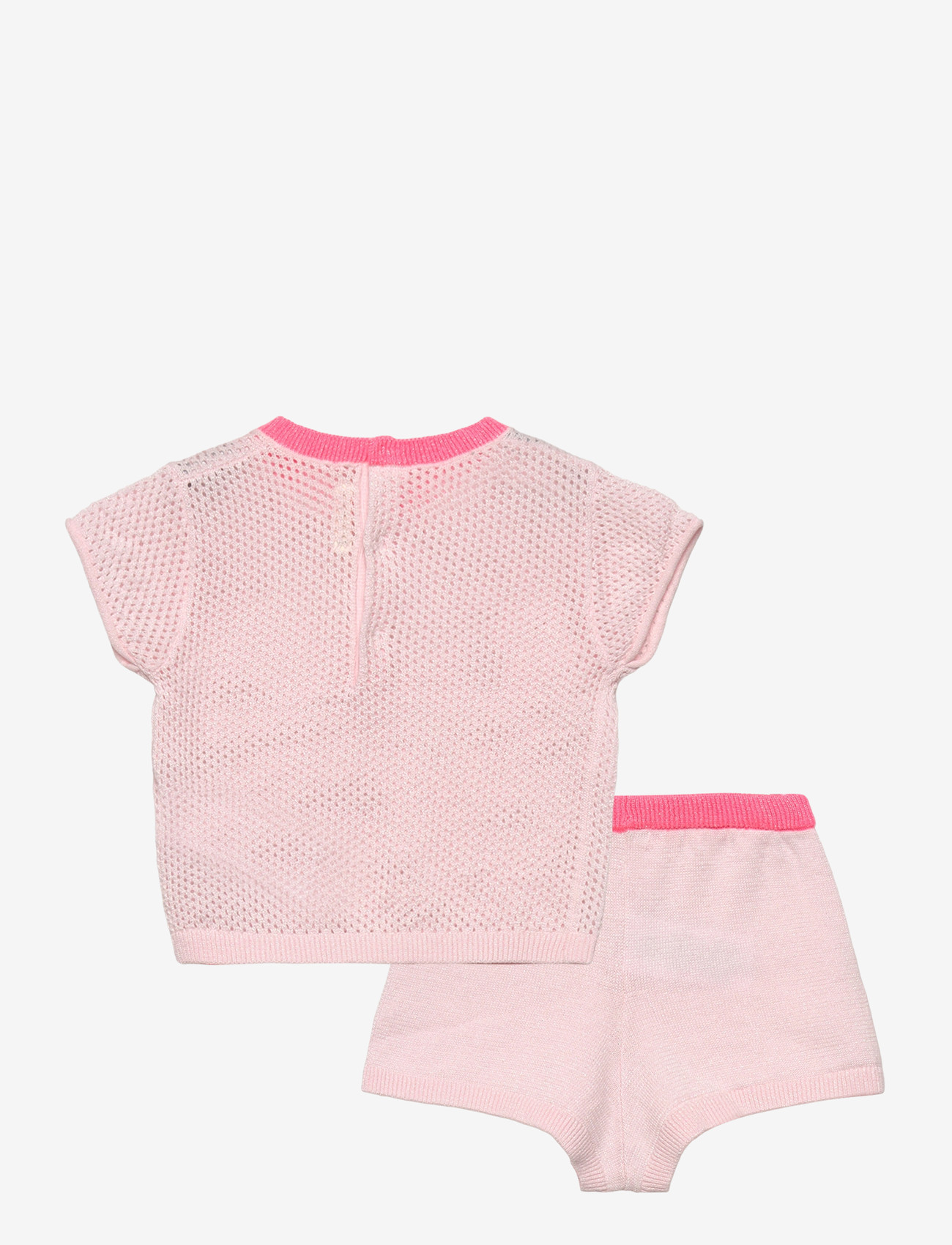 Billieblush - T-SHIRT+SHORTS - lühikeste varrukatega t-särkide komplektid - pink  pale - 1