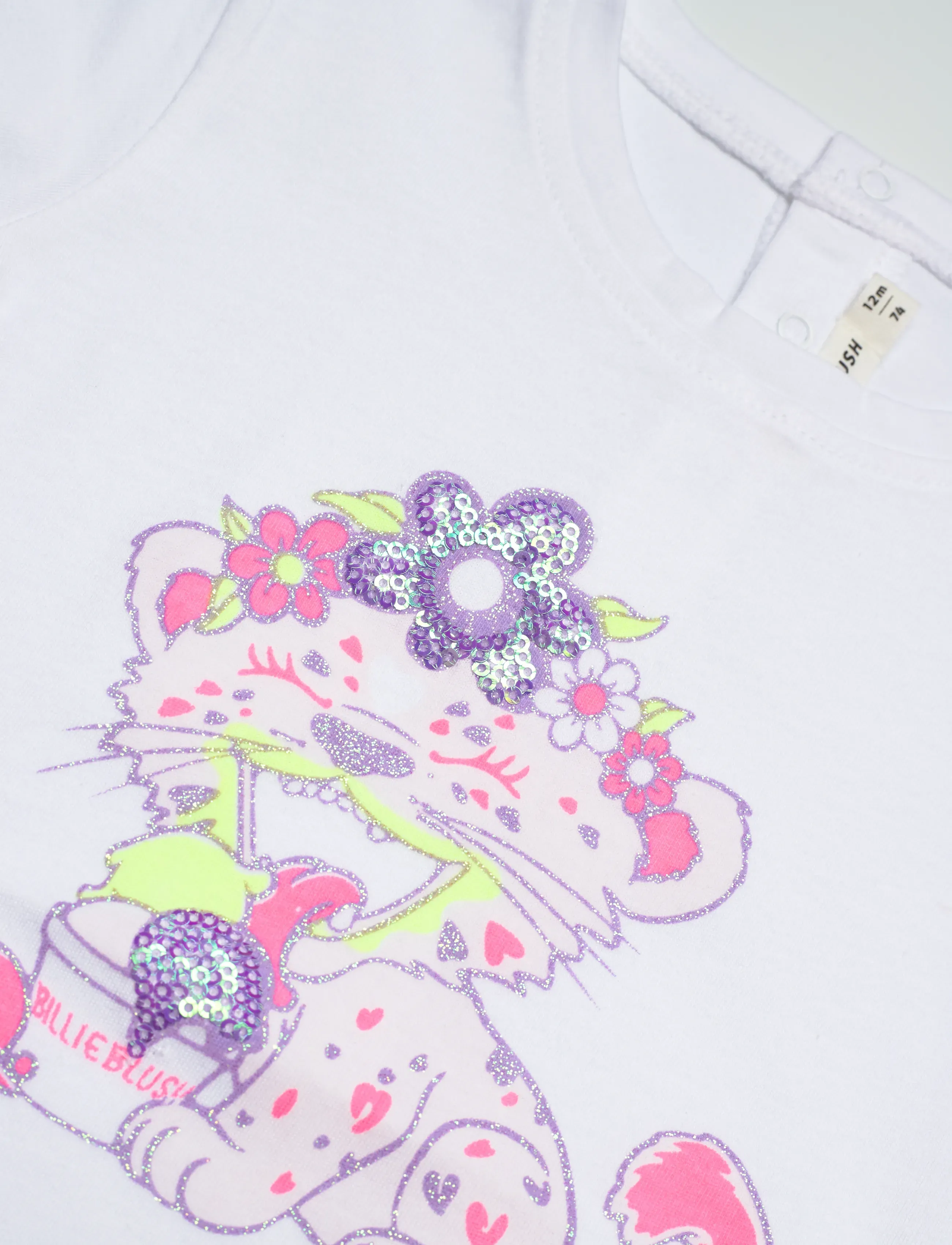 Billieblush - SHORT SLEEVES TEE-SHIRT - short-sleeved t-shirts - white - 2