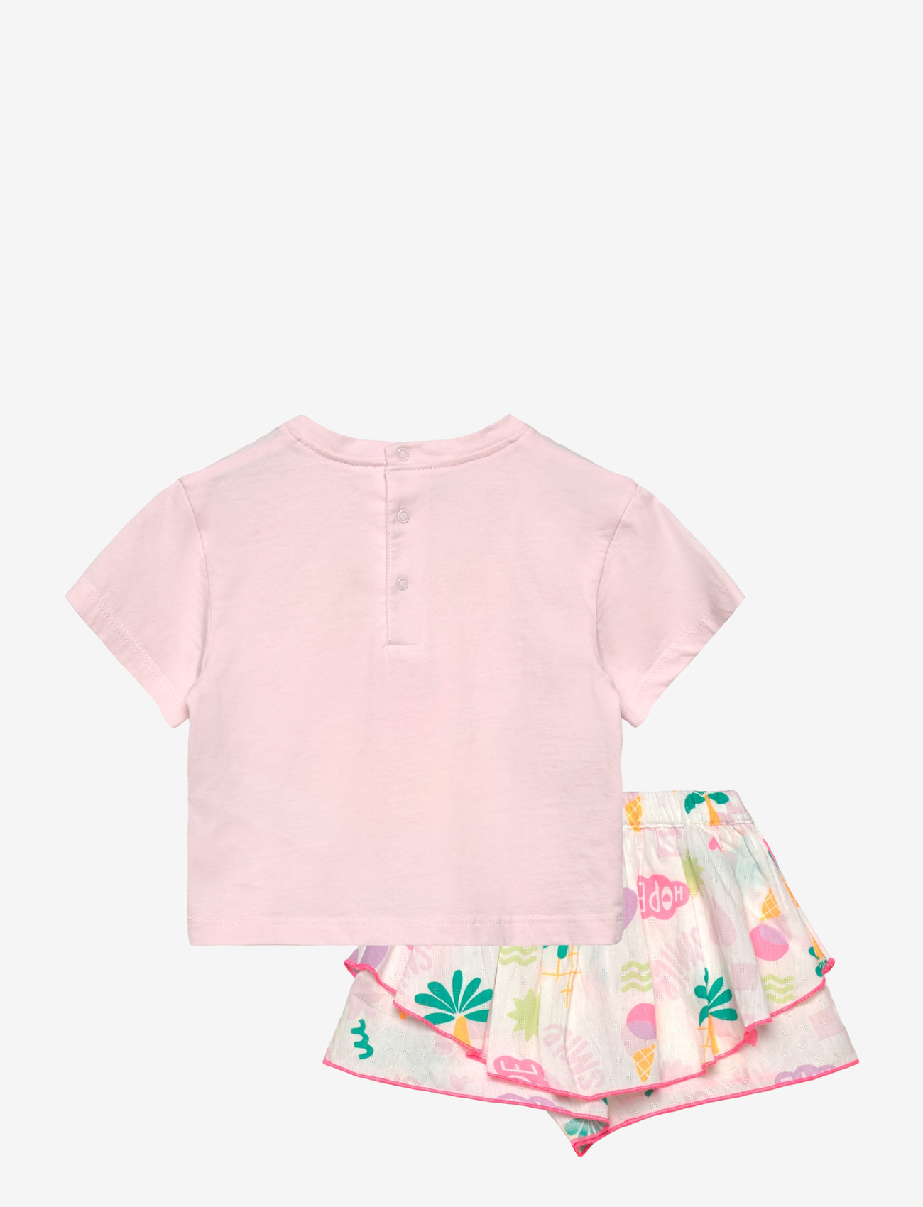 Billieblush - T-SHIRT+SHORTS - set med kortärmad t-shirt - ivory - 1