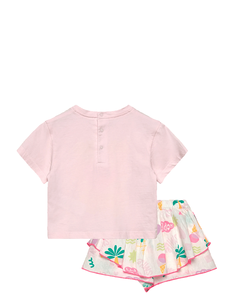 Billieblush - T-SHIRT+SHORTS - set med kortärmad t-shirt - ivory - 1
