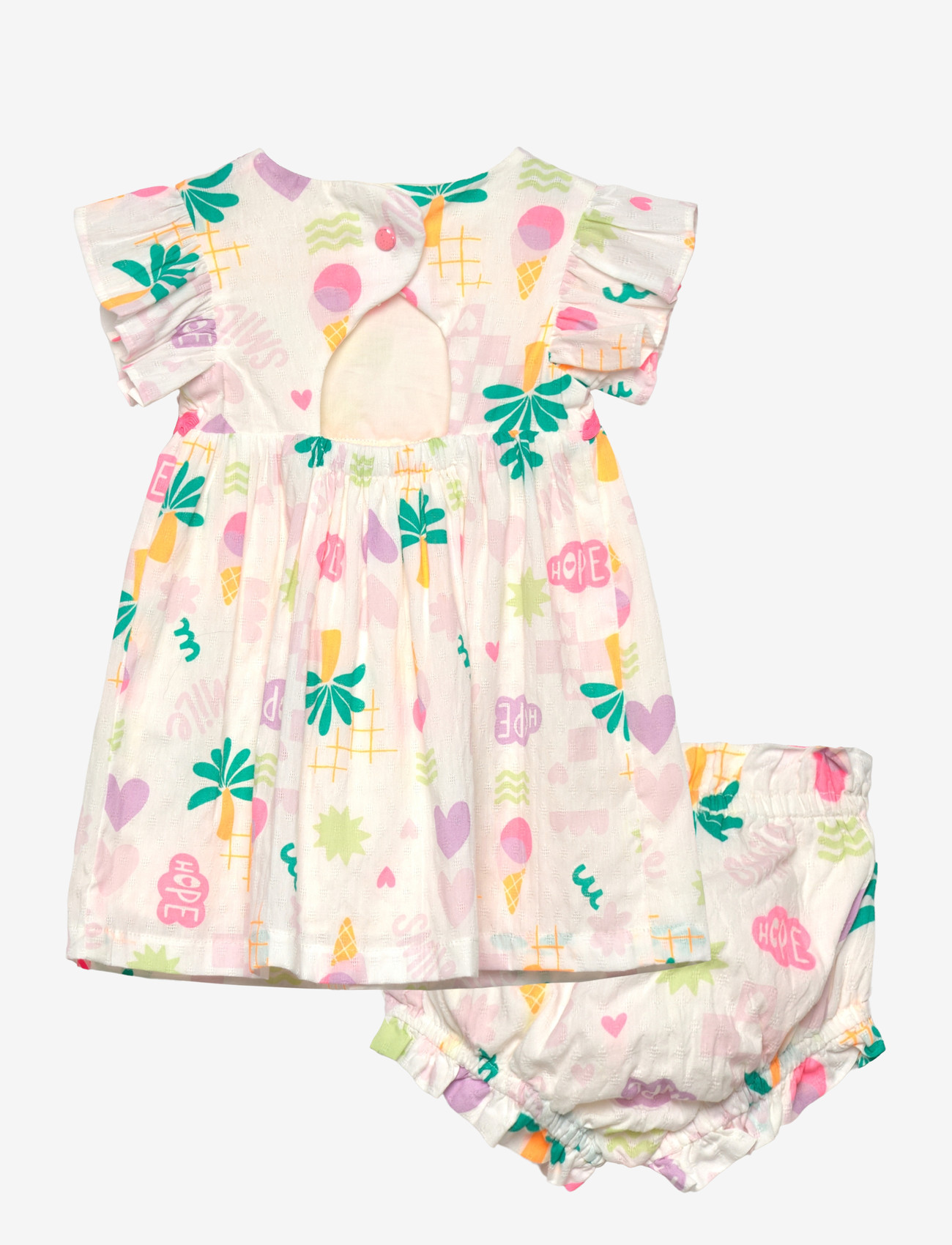 Billieblush - DRESS+BLOOMERS SET - short-sleeved baby dresses - ivory - 1