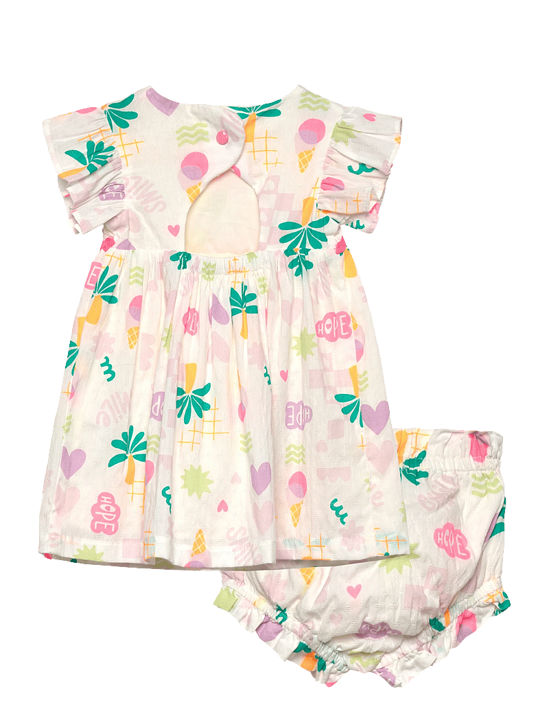 Billieblush - DRESS+BLOOMERS SET - short-sleeved baby dresses - ivory - 1