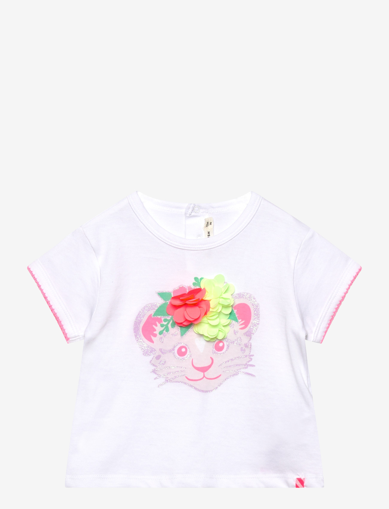 Billieblush - SHORT SLEEVES TEE-SHIRT - lühikeste varrukatega t-särgid - white - 0