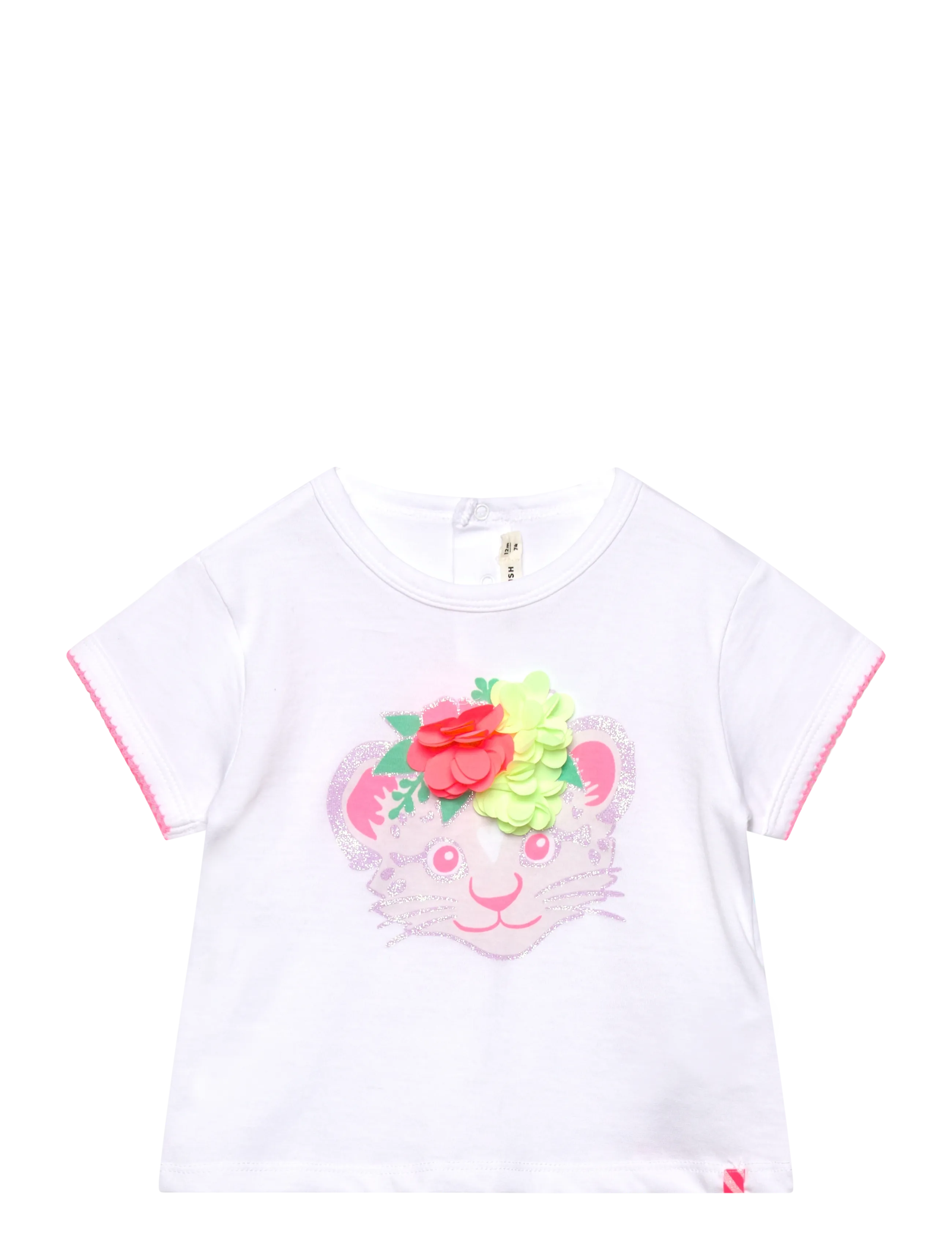 Billieblush SHORT SLEEVES TEE-SHIRT - Uus - WHITE / white