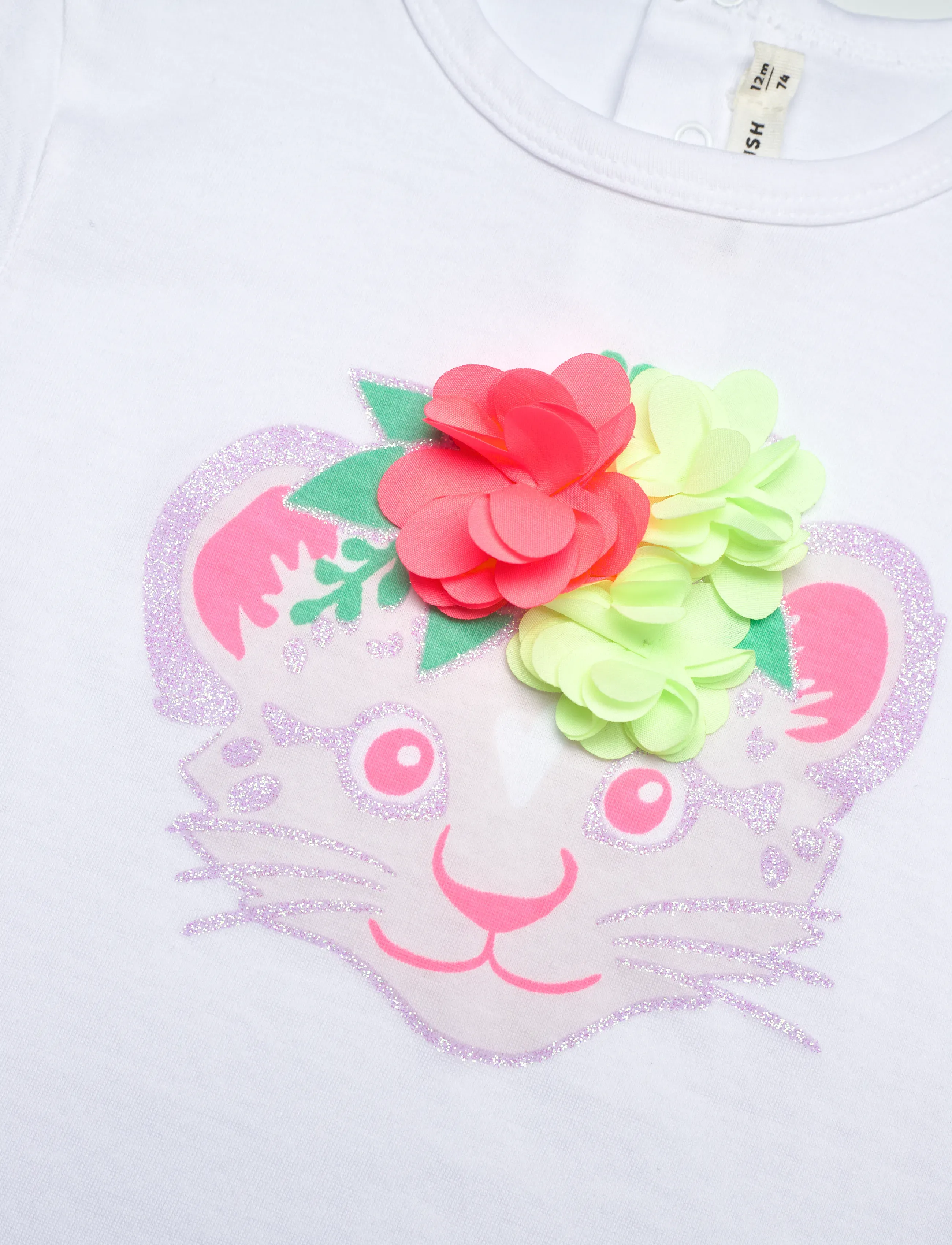 Billieblush - SHORT SLEEVES TEE-SHIRT - short-sleeved t-shirts - white - 2