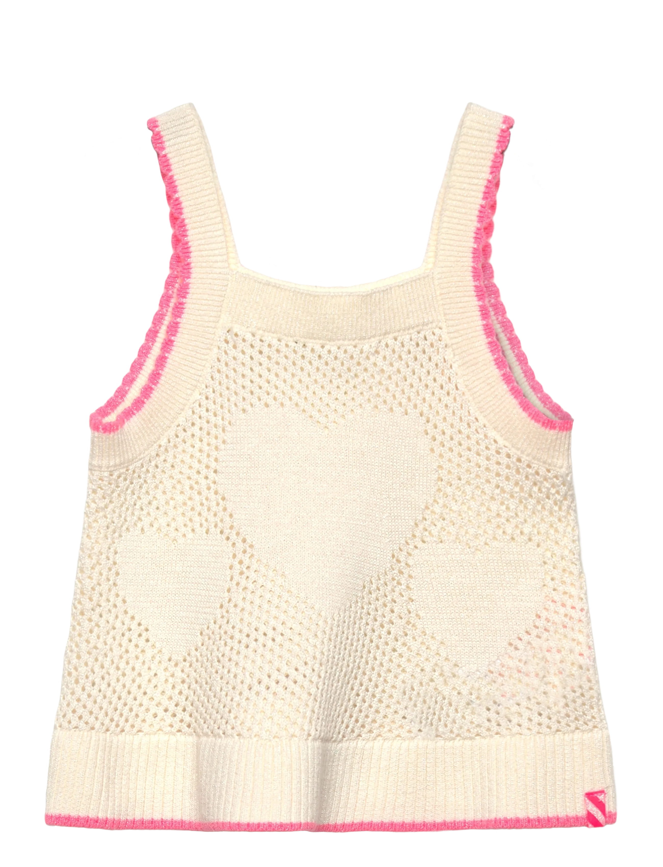 BILLIEBLUSH Knitting Tank Oberteil Cream - 81 - Kinder