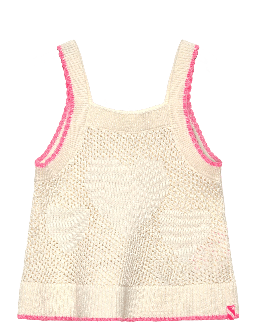 Billieblush - KNITTING TANK TOP - tanktops - ivory - 0