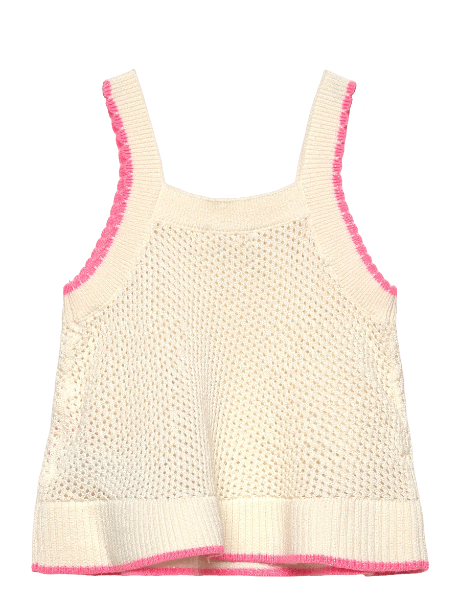 Billieblush - KNITTING TANK TOP - tanktops - ivory - 1