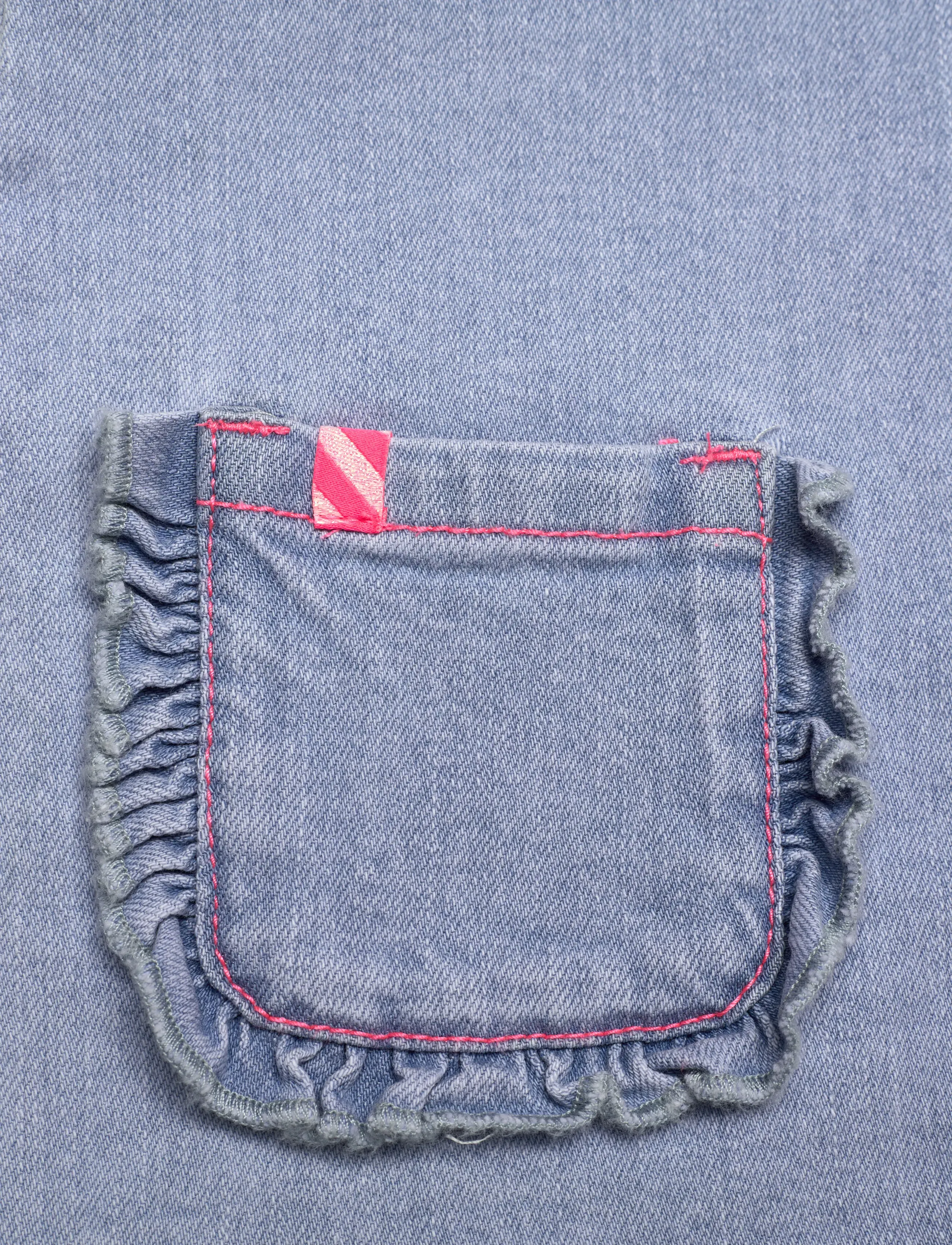 Billieblush - DENIM DRESS - Ärmlösa babyklänningar - bleach - 3