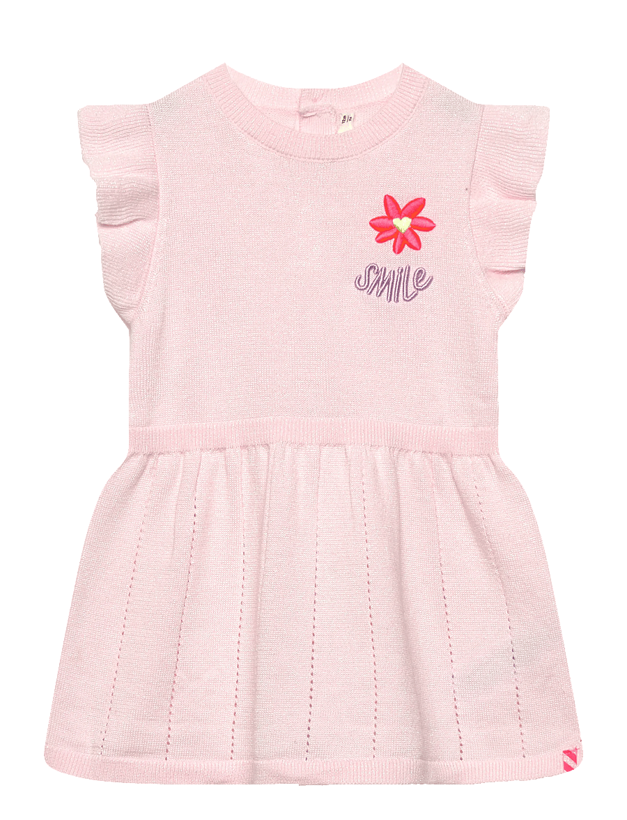 Billieblush - KNITTING DRESS - kurzärmelige babykleider - pink pale - 0