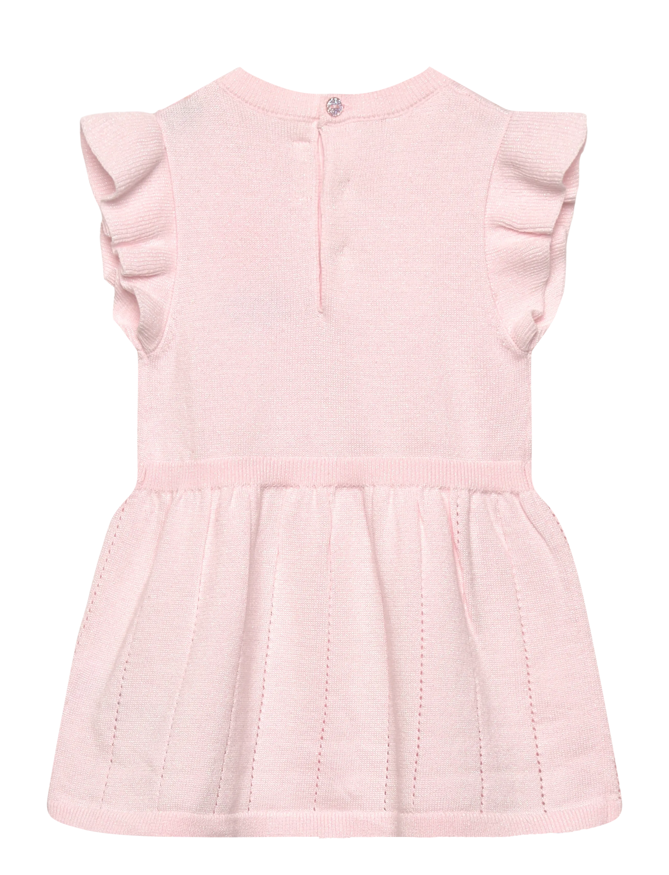 Billieblush - KNITTING DRESS - sukienki dla dziewczynek z krótkim rękawem - pink  pale - 1