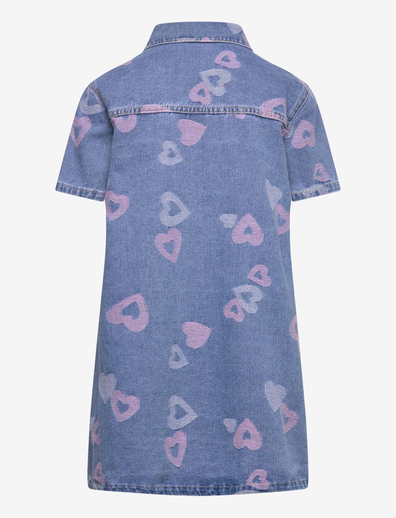 Billieblush - DENIM DRESS - lühikeste varrukatega vabaaja kleidid - denim blue - 1