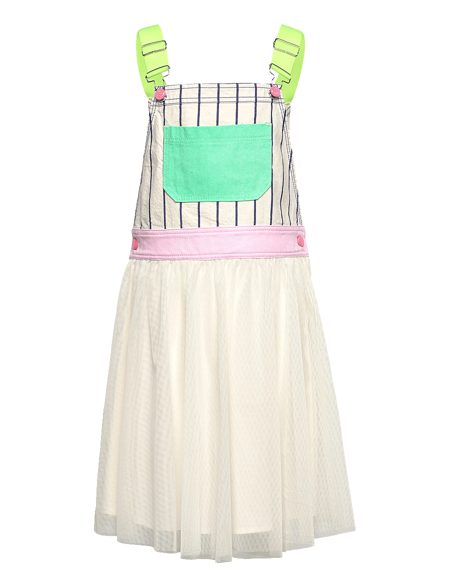 Billieblush - DRESS - lappuhameet - white blue - 0