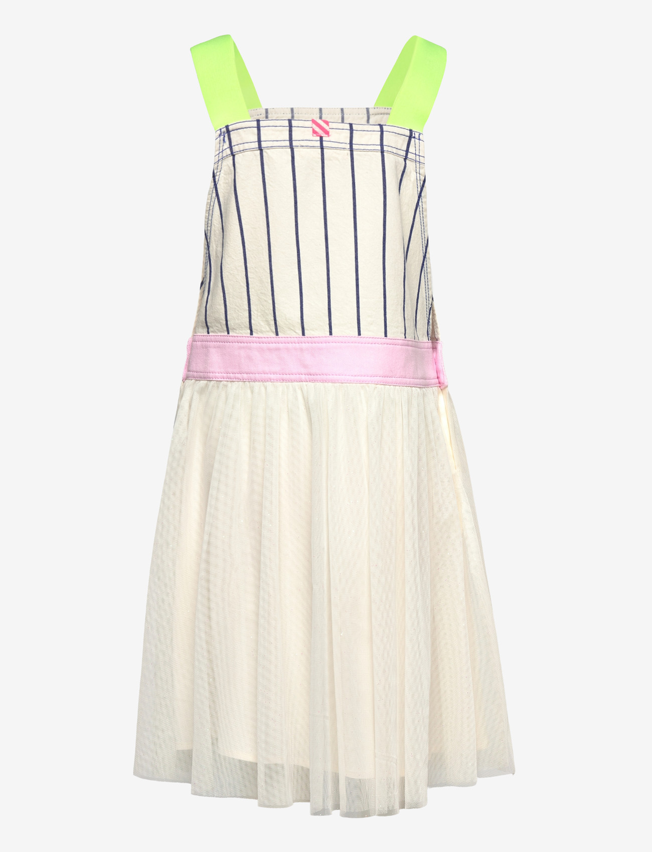 Billieblush - DRESS - overgooier - white  blue - 1