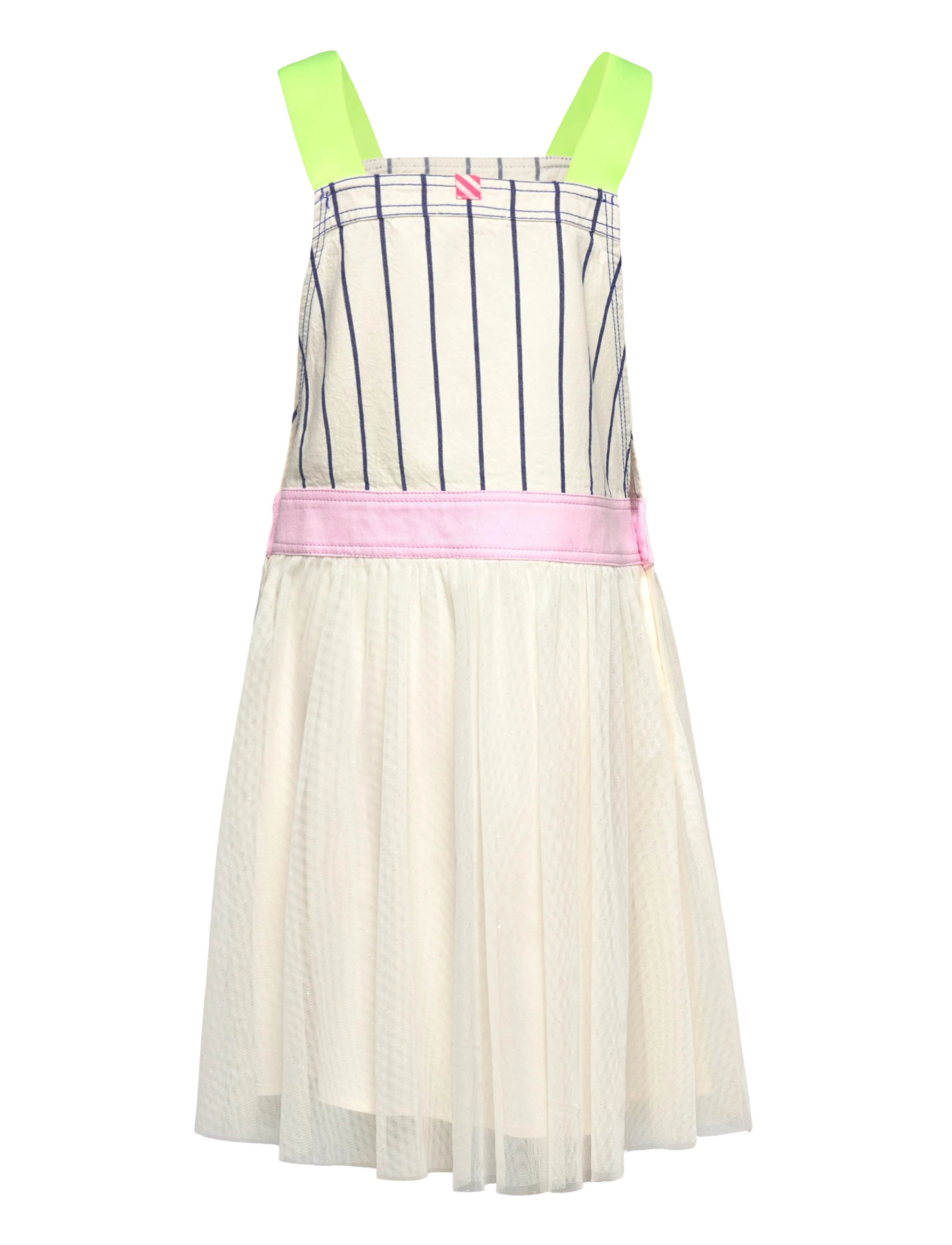 Billieblush - DRESS - lappuhameet - white  blue - 1
