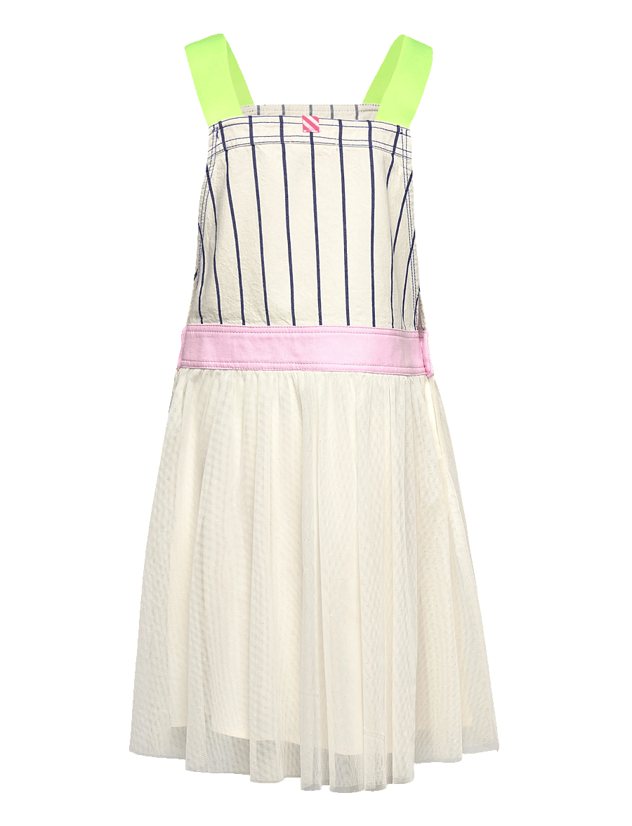 Billieblush - DRESS - lappuhameet - white blue - 1