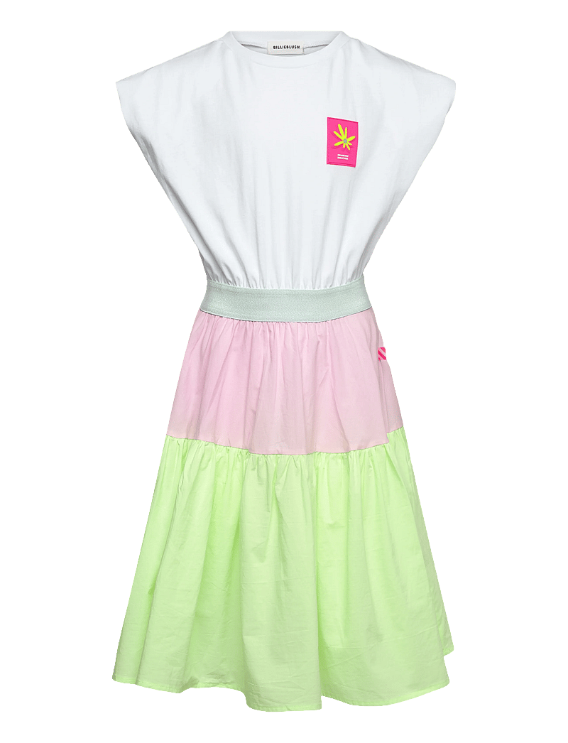 Billieblush - DRESS - kurzärmelige freizeitkleider - white - 0