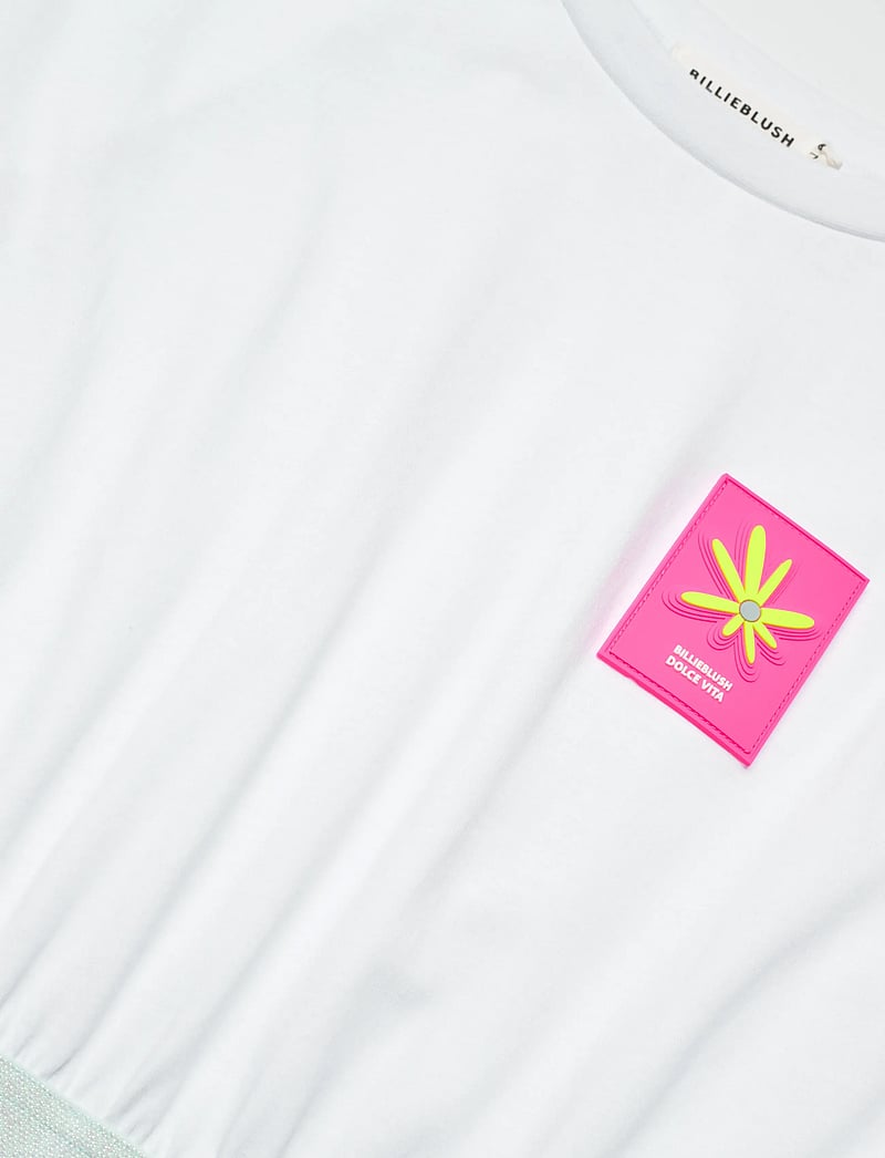 Billieblush - DRESS - kurzärmelige freizeitkleider - white - 2