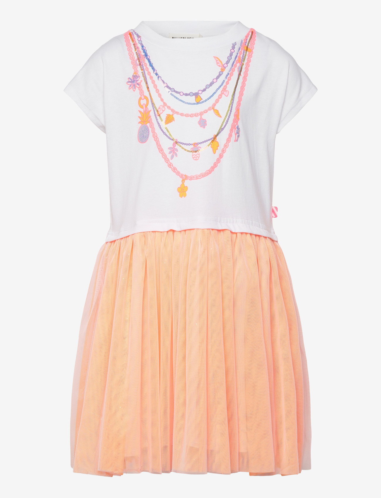 Billieblush - SHORT SLEEVED DRESS - kortærmede hverdagskjoler - white - 0