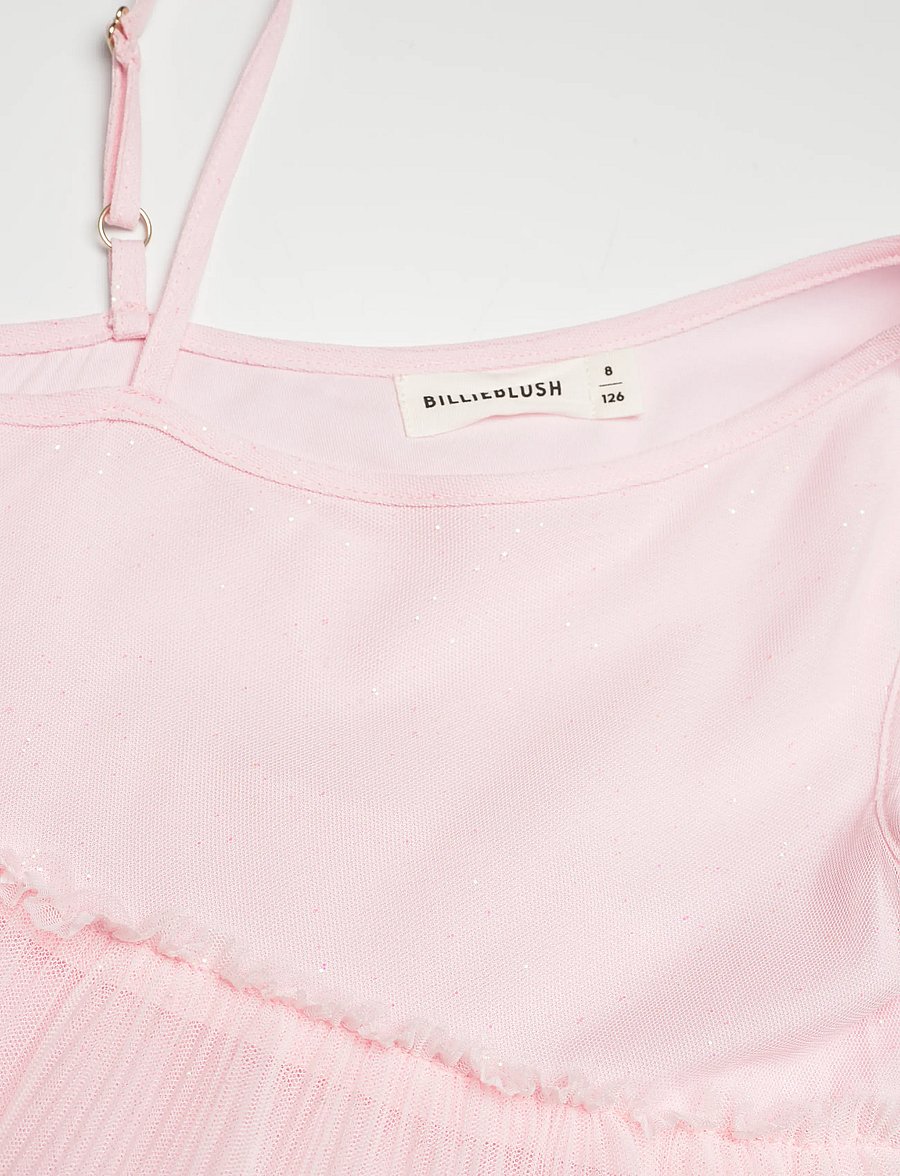 Billieblush - FLOUNCED DRESS - festkjoler - pink pale - 2