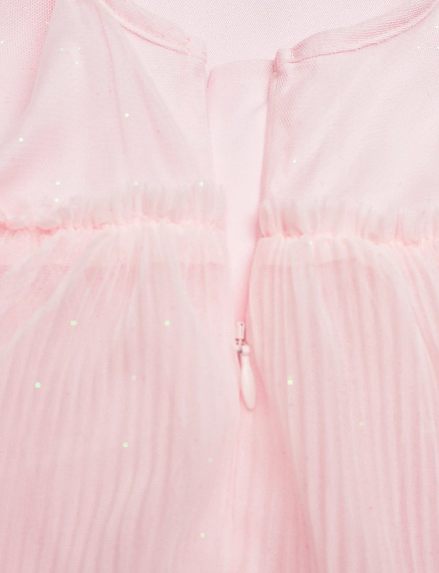 Billieblush - FLOUNCED DRESS - festkjoler - pink pale - 3