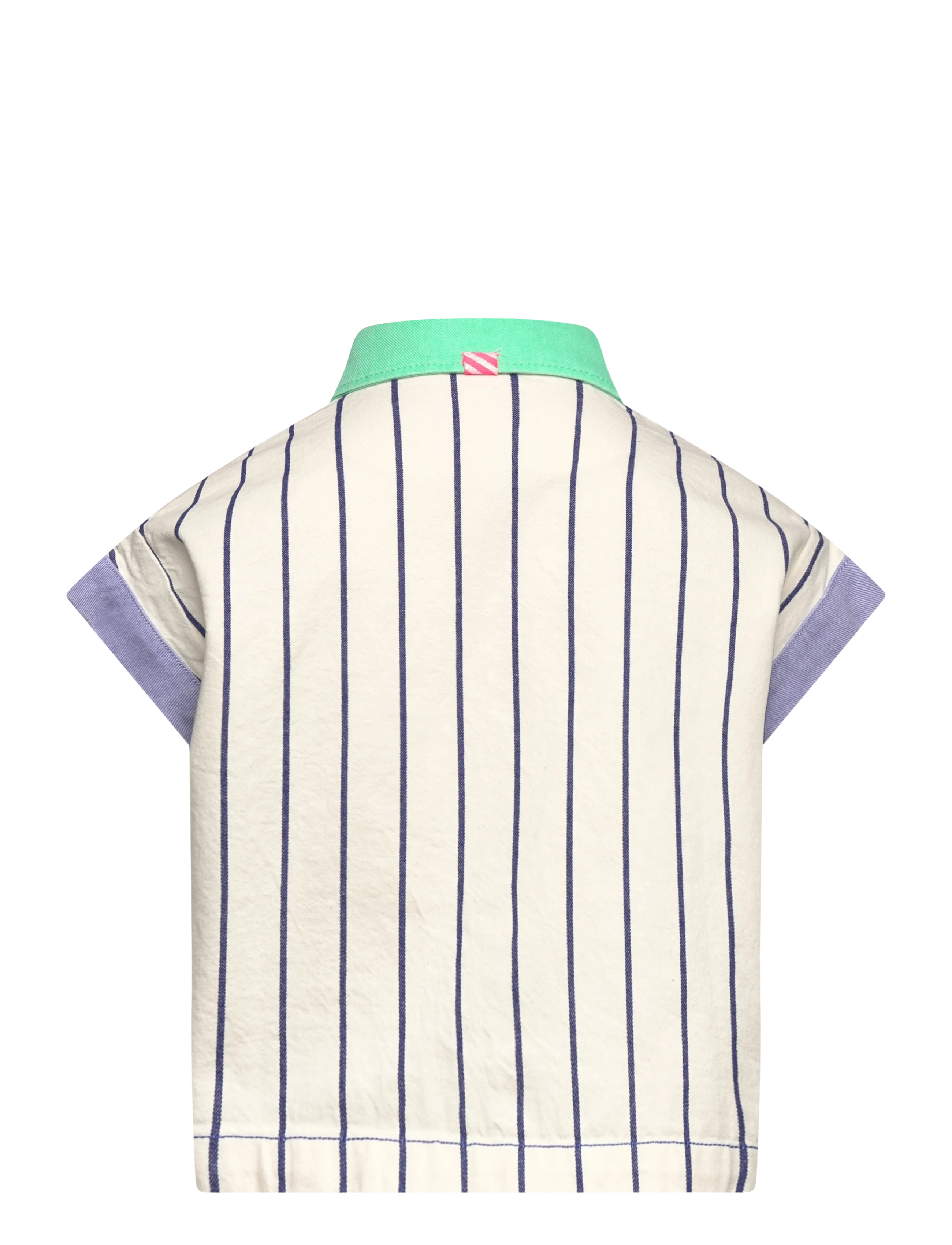 Billieblush - SHIRT - overhemden met korte mouwen - white  blue - 1