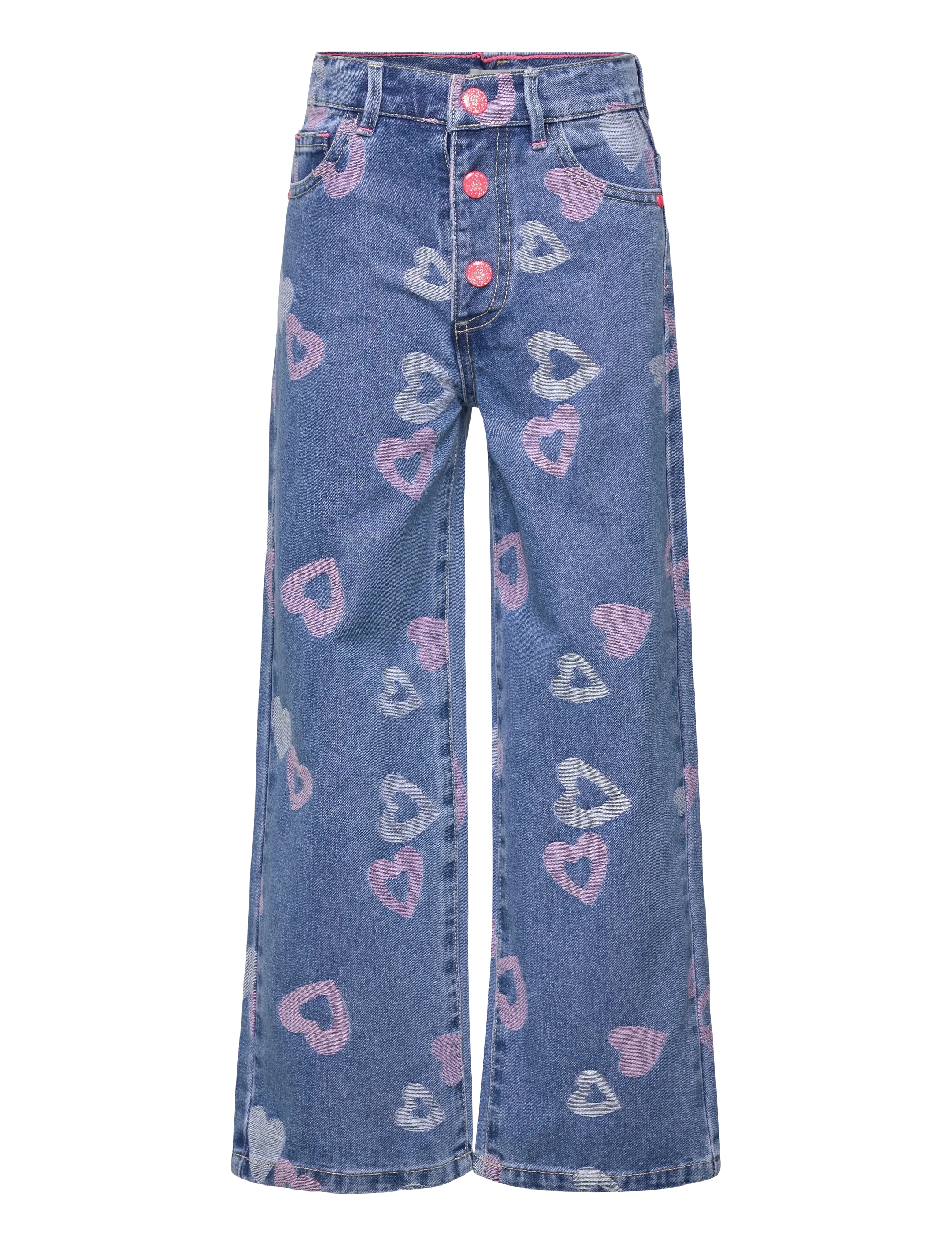 Billieblush Denim Trousers, 128, Jeans, Blau - Loose Kinder