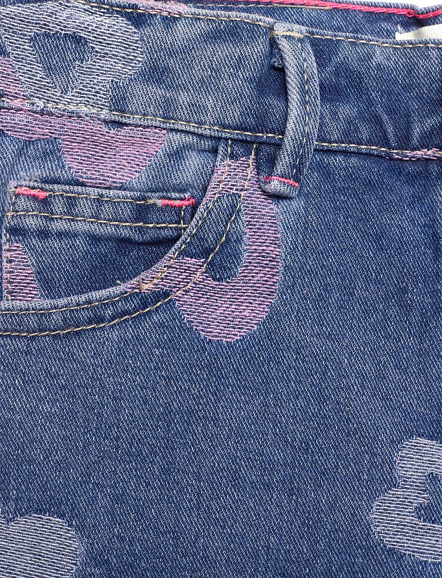 Billieblush - DENIM TROUSERS - platėjantys apačioje - denim blue - 2