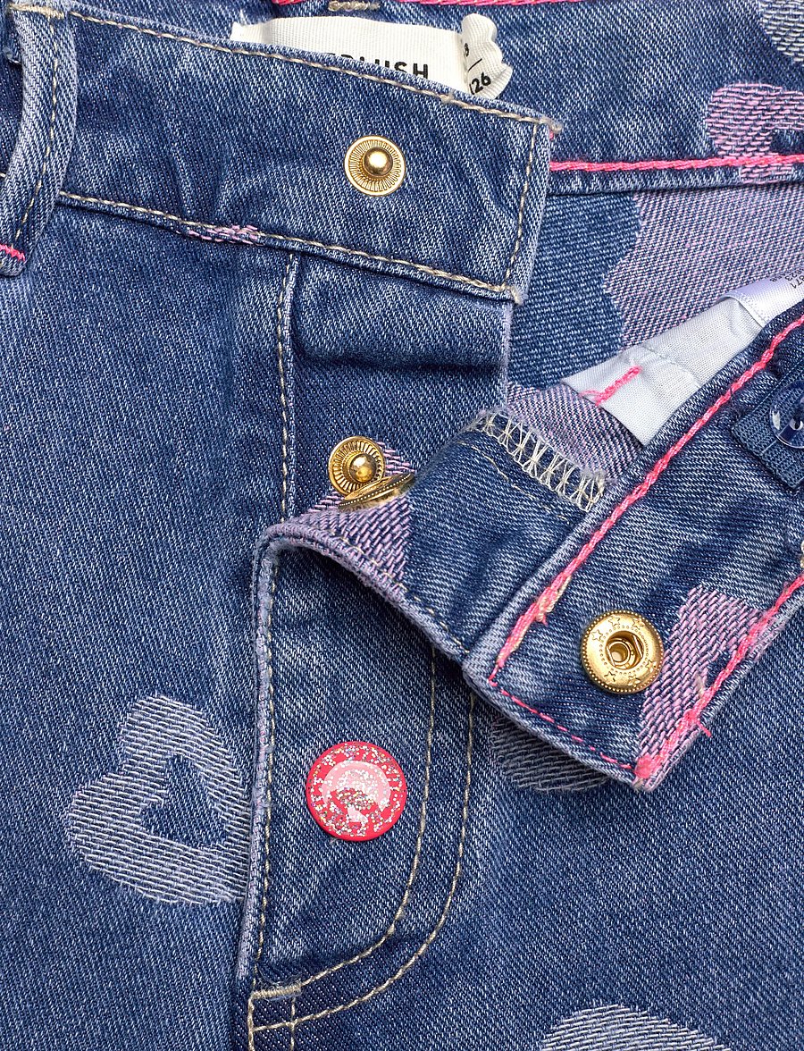 Billieblush - DENIM TROUSERS - platėjantys apačioje - denim blue - 3