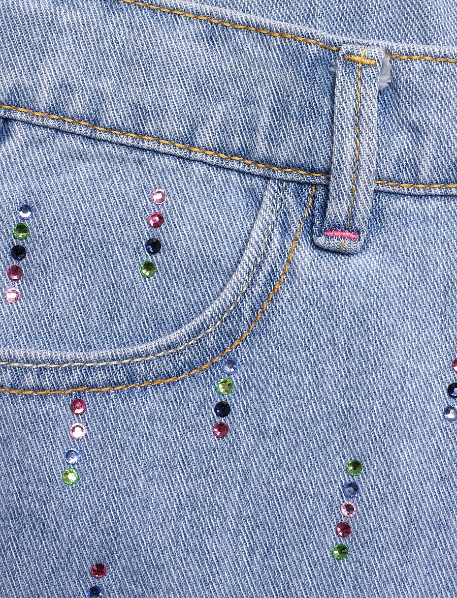 Billieblush - DENIM SHORTS - jeansshorts - double stone+bleach - 2