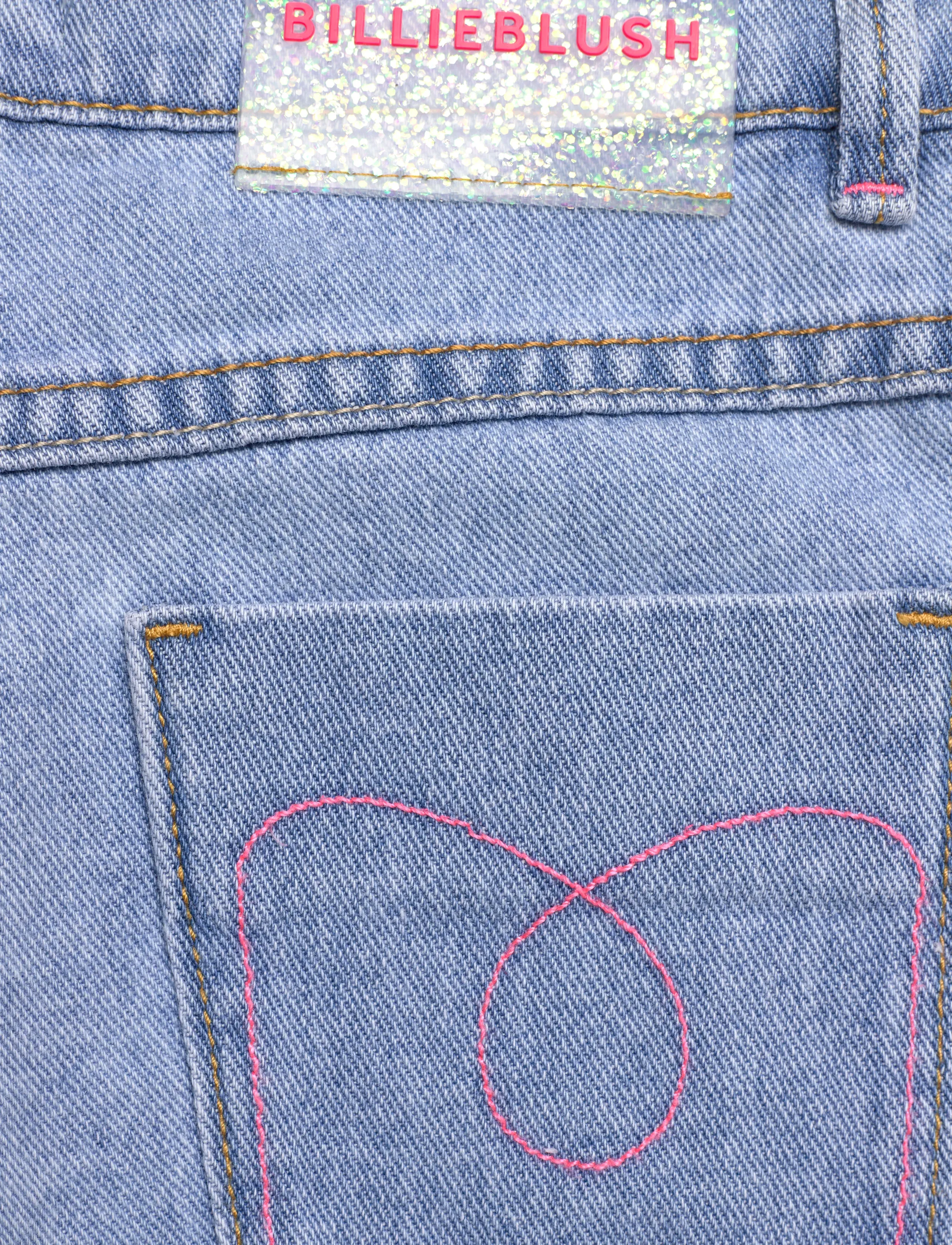 Billieblush - DENIM SHORTS - jeansshorts - double stone+bleach - 4