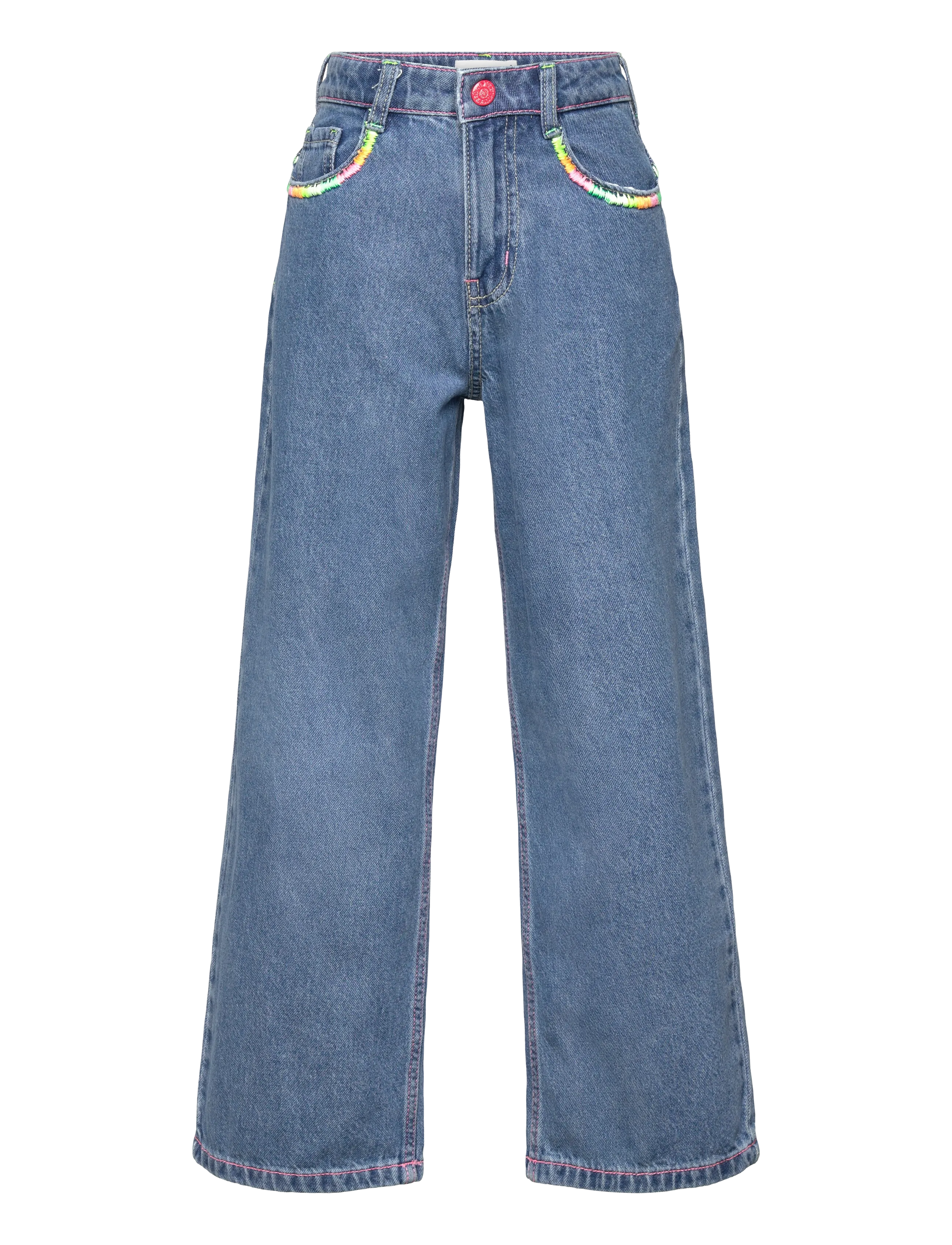 Billieblush Denim Trousers, 110, Jeans, Blau - Loose Kinder