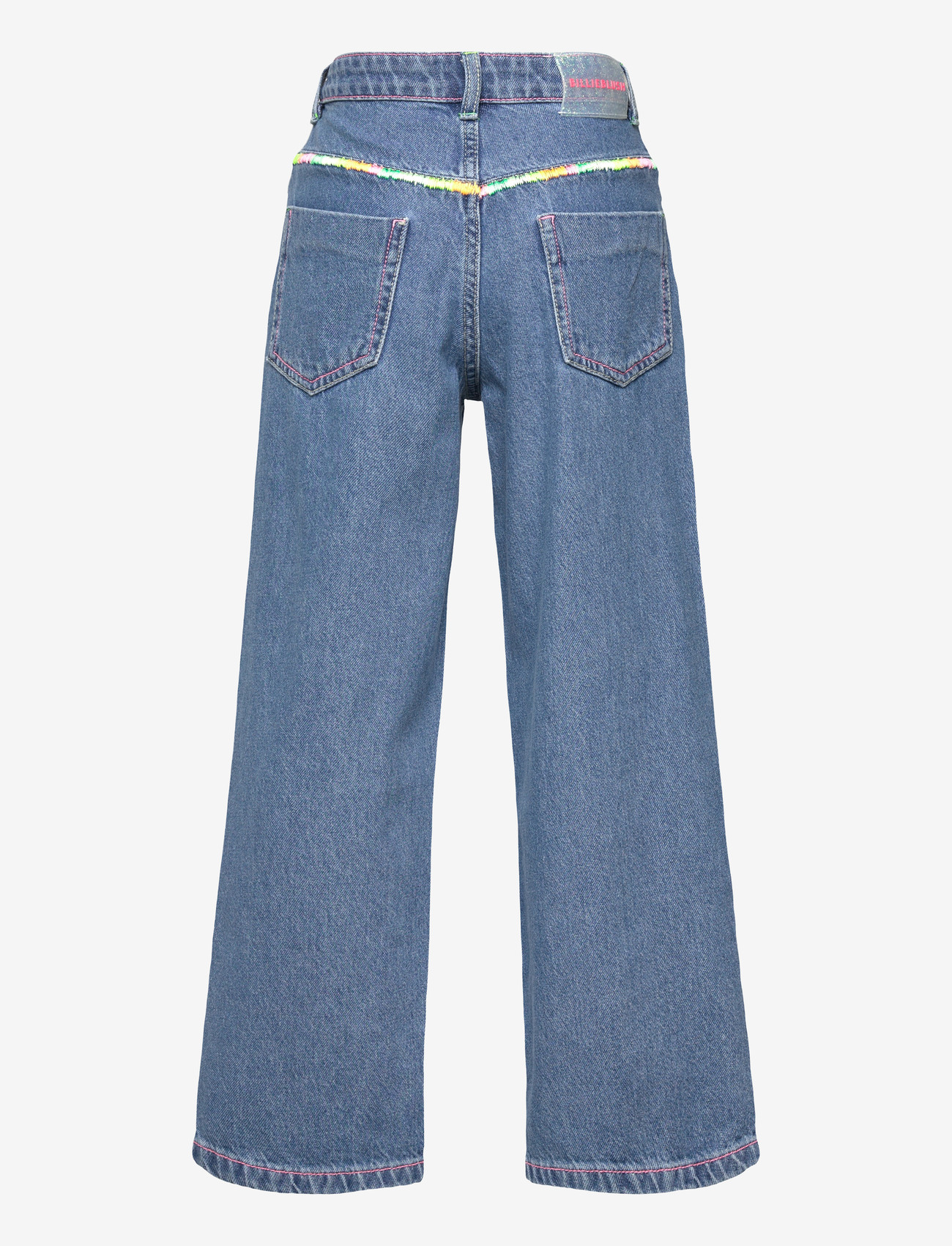 Billieblush - DENIM TROUSERS - loose jeans - double stone+brossage - 1