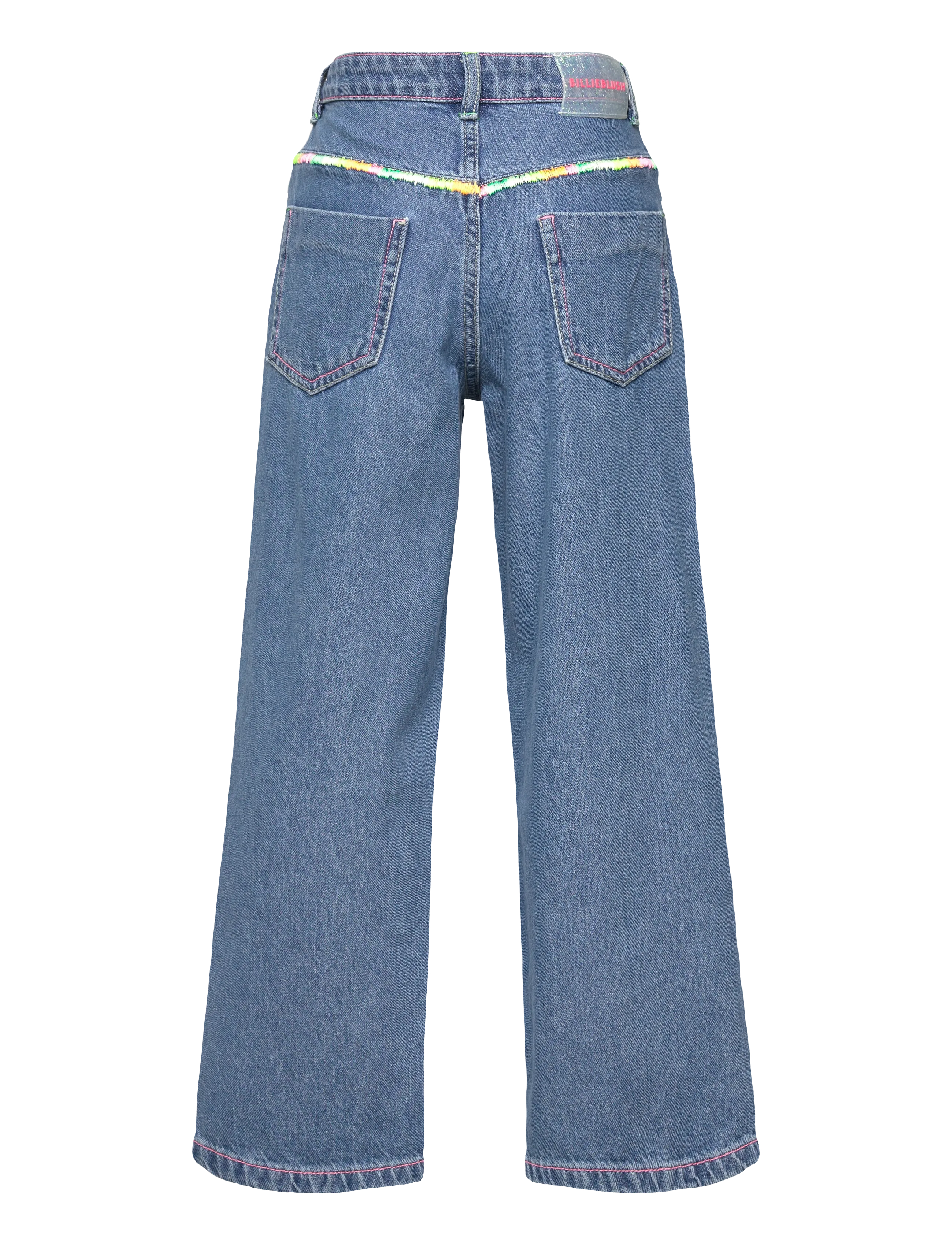 Billieblush - DENIM TROUSERS - alt laienevad teksad - double stone+brossage - 1