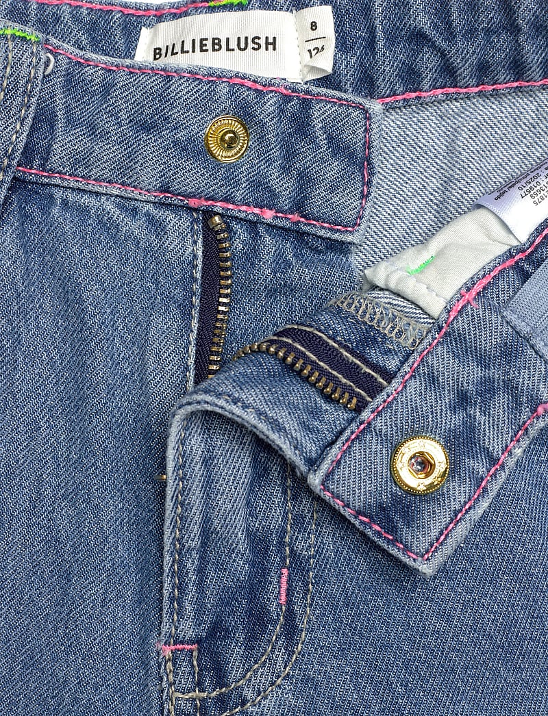 Billieblush - DENIM TROUSERS - loose jeans - double stone+brossage - 3