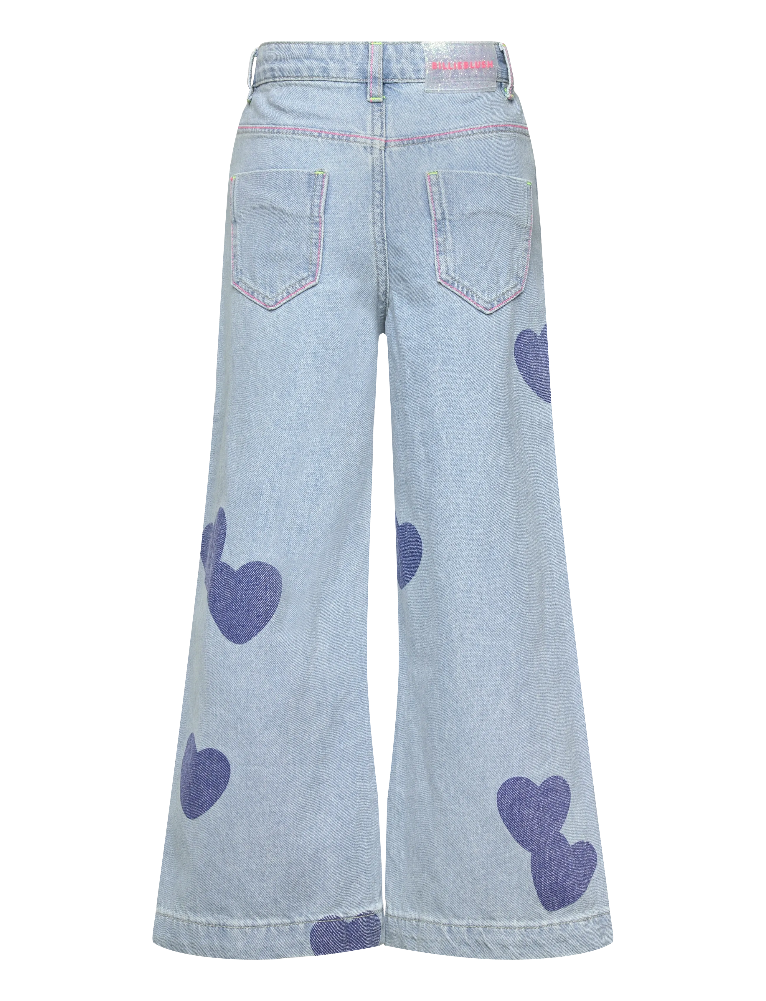 Billieblush - DENIM TROUSERS - brede jeans - double stone+bleach - 1