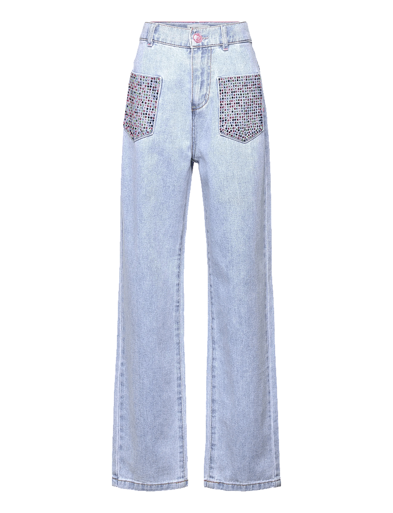 Billieblush - DENIM TROUSERS - tavalised teksad - double stone+bleach - 0