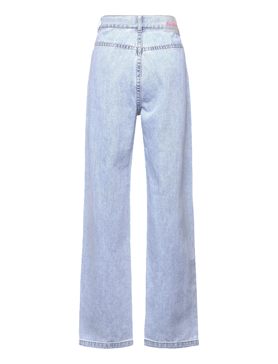 Billieblush - DENIM TROUSERS - Įprasto kirpimo džinsai - double stone+bleach - 1
