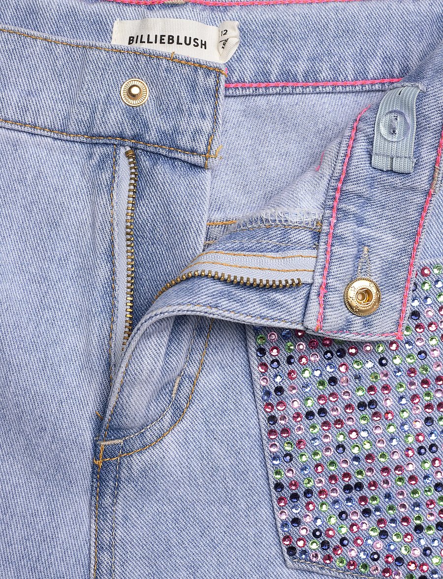 Billieblush - DENIM TROUSERS - Įprasto kirpimo džinsai - double stone+bleach - 3