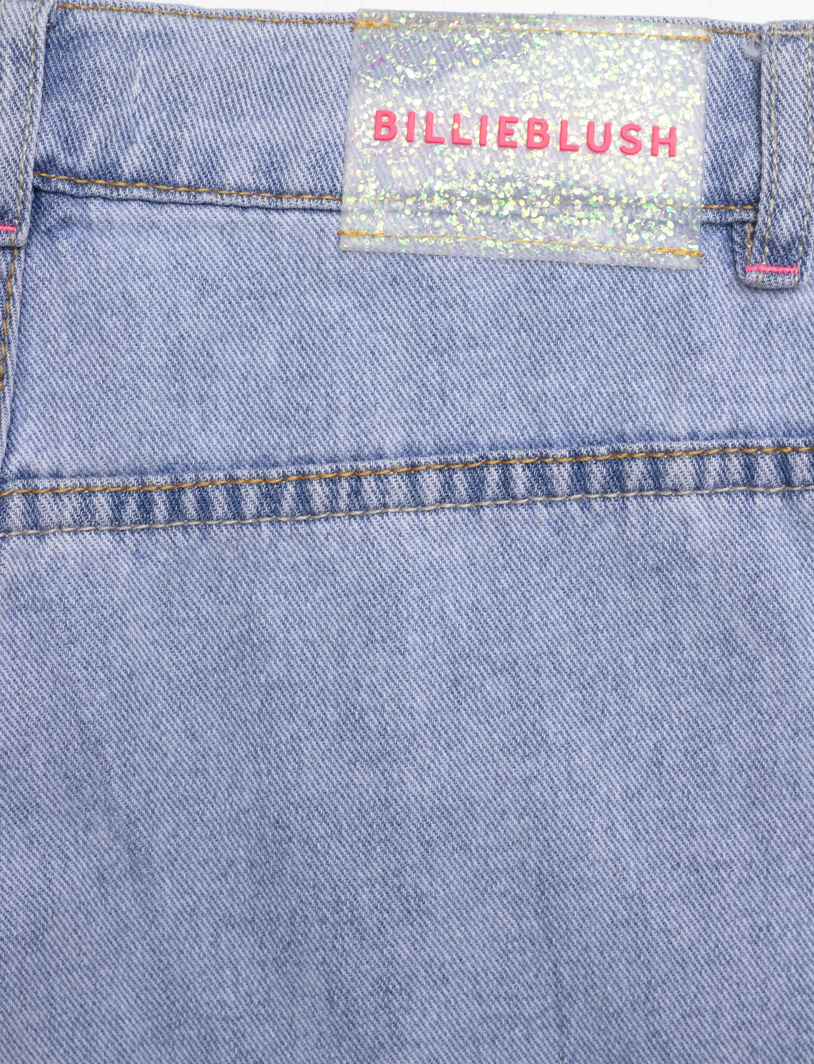 Billieblush - DENIM TROUSERS - Įprasto kirpimo džinsai - double stone+bleach - 4