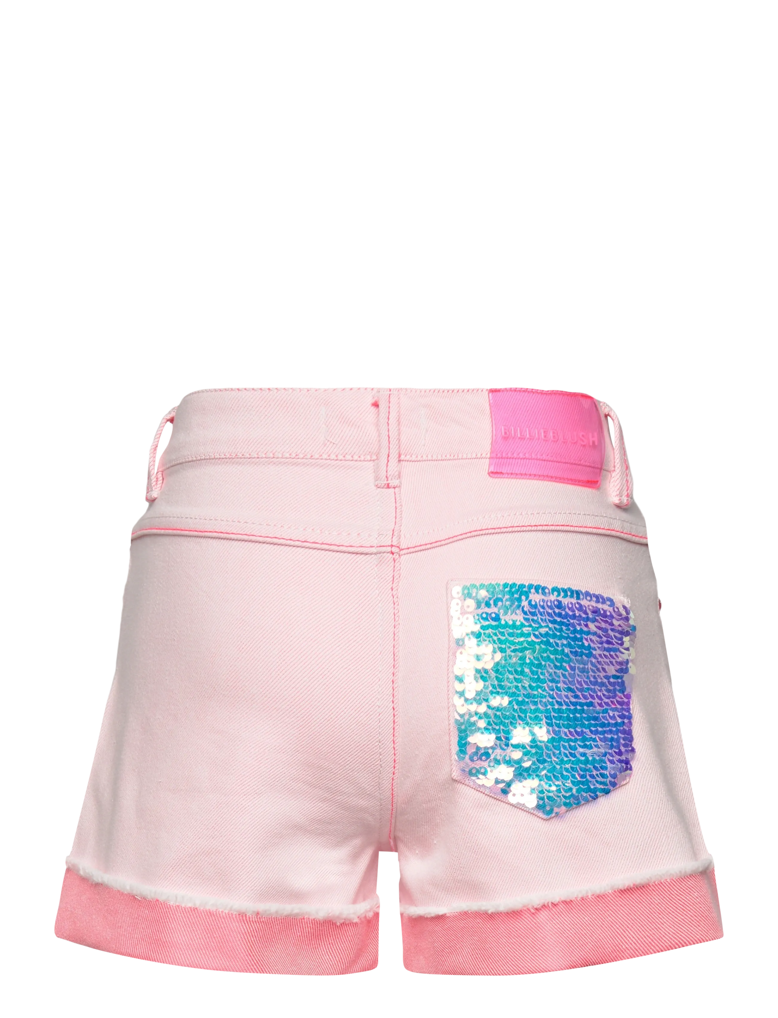 Billieblush - SHORT - jeansshorts - pink off white - 1
