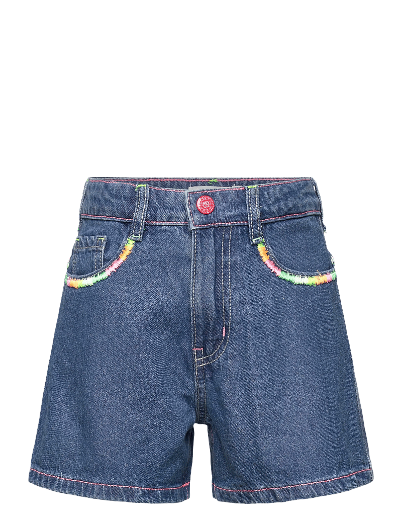 Billieblush - DENIM SHORTS - jeansshorts - double stone+brossage - 0