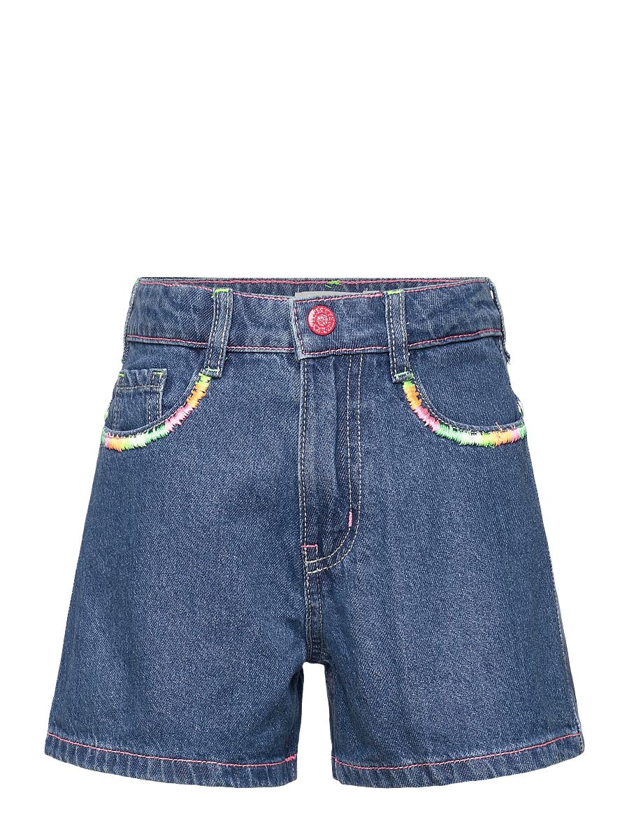 Billieblush - DENIM SHORTS - jeansshorts - double stone+brossage - 0