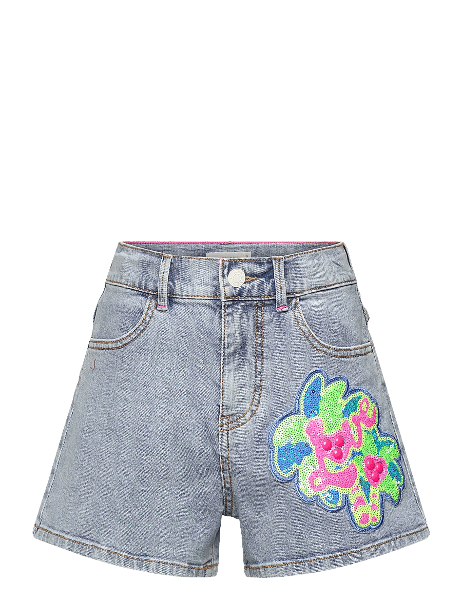 Billieblush - DENIM SHORTS - jeansshorts - stone - 0