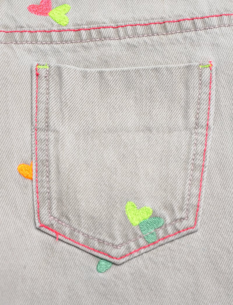 Billieblush - DENIM SHORTS - denimshorts - denim grey - 4