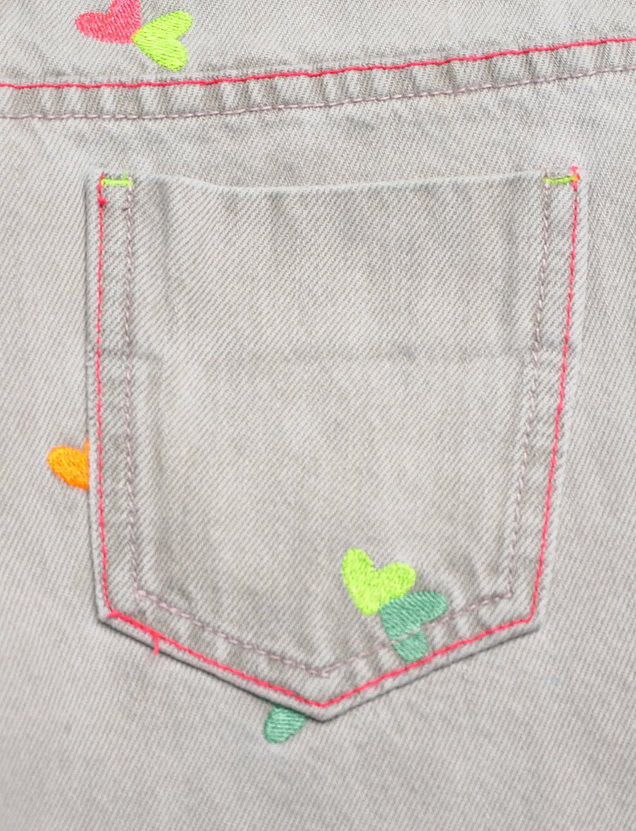Billieblush - DENIM SHORTS - jeansshorts - denim grey - 4