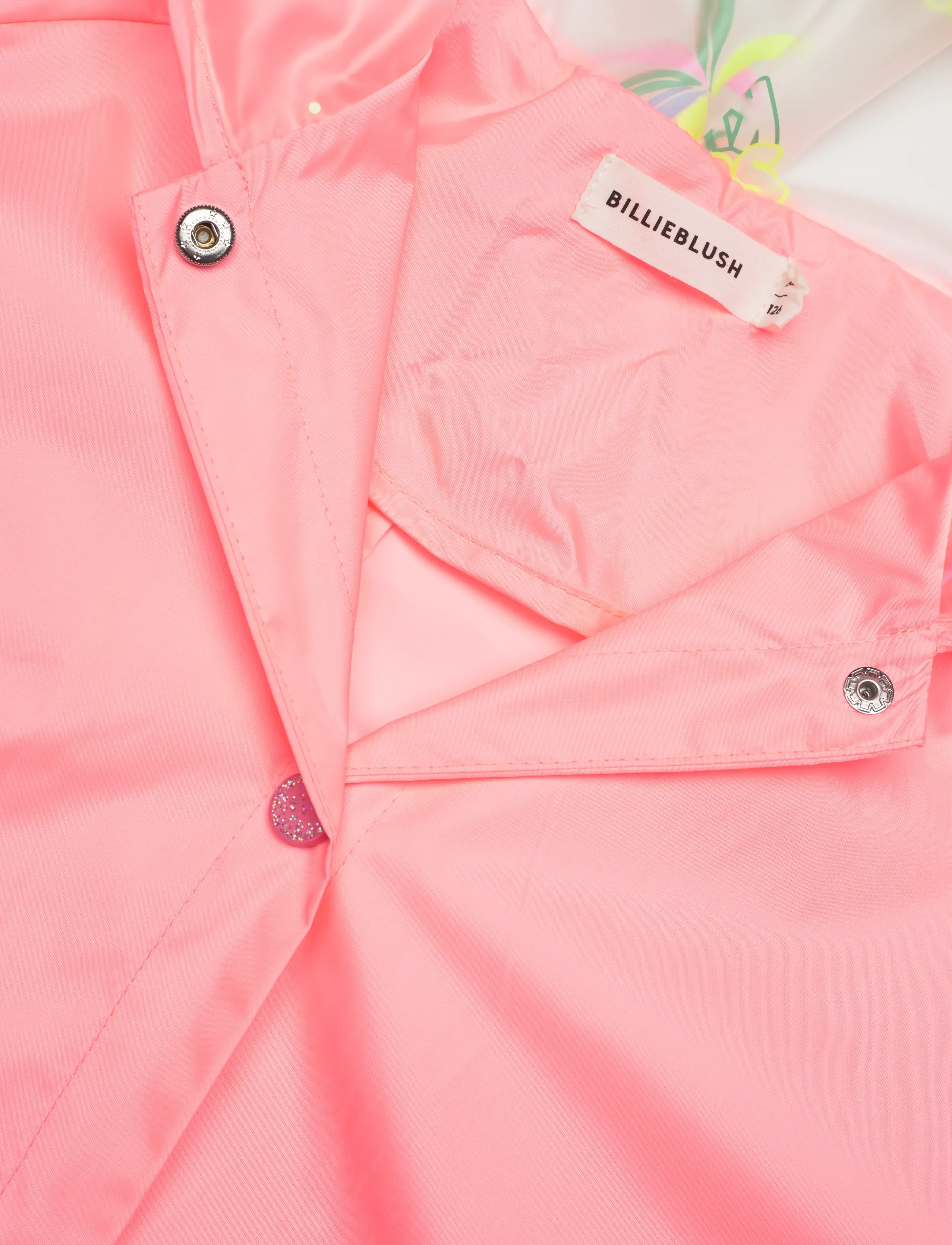 Billieblush - HOODED WINDBREAKER - neperpučiamos striukės - fuschia - 2