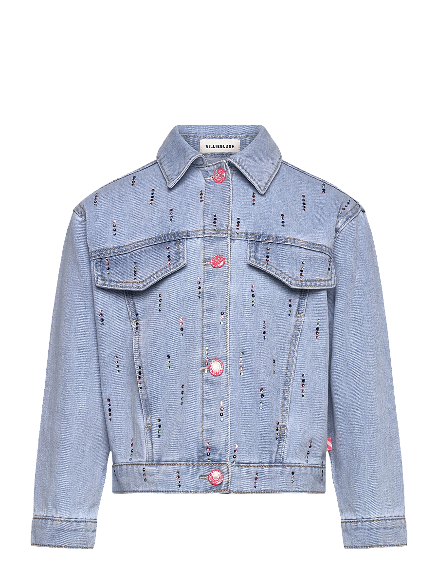 Billieblush - DENIM JACKET - jeansjacken - double stone+bleach - 0