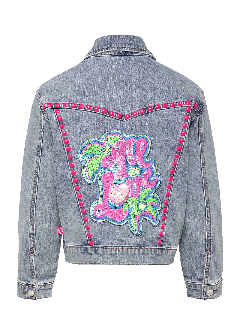 Billieblush - DENIM JACKET - jeansjacken - stone - 1